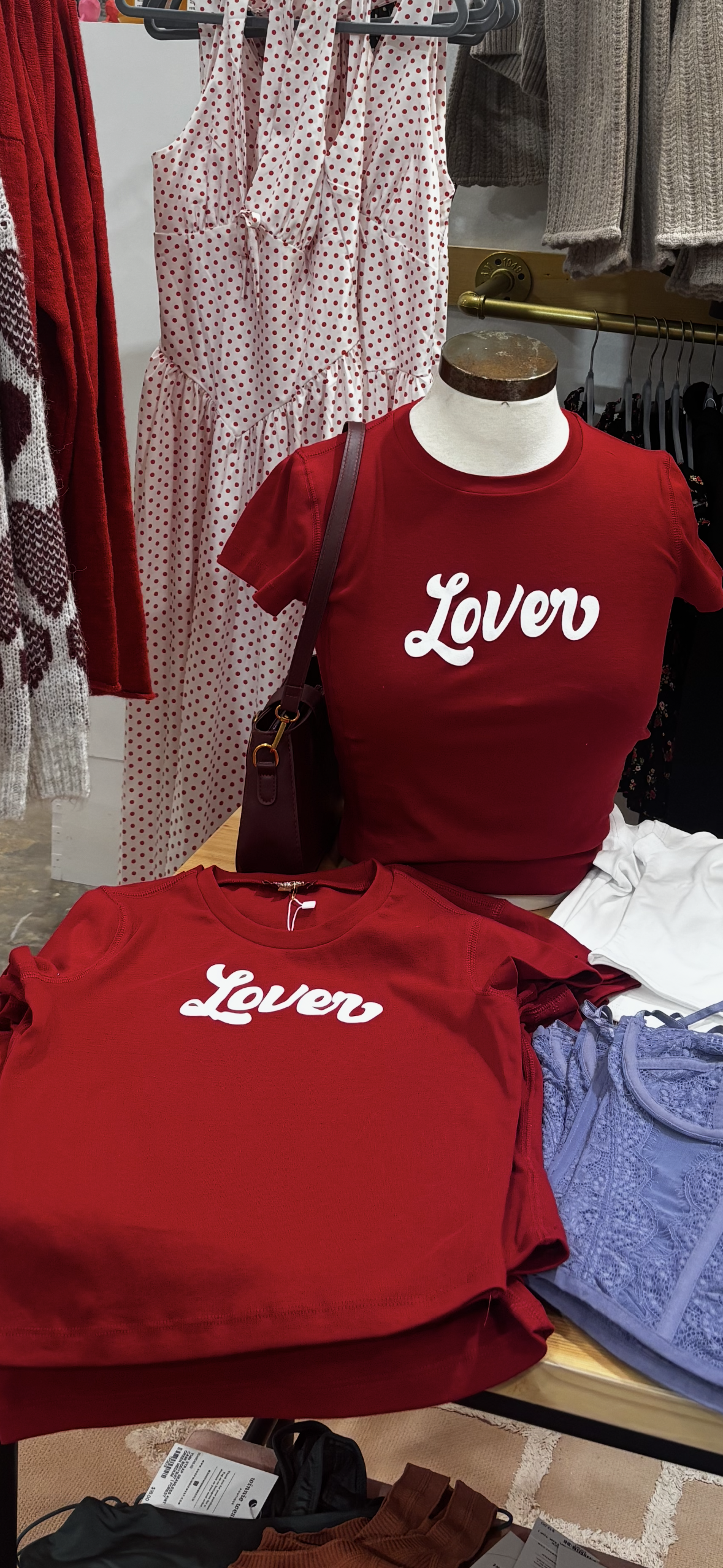 LOVER - Red Graphic Tee